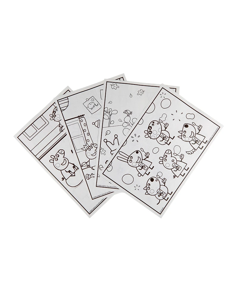 Crayola Peppa Pig Coloring Book, 8 Pack