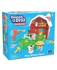 Educational Insights Design Drill Bolt Buddies Barn