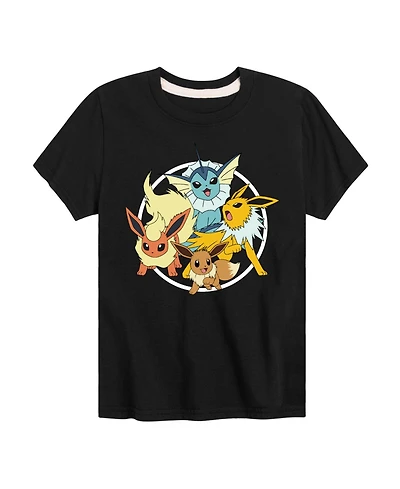 Pokemon Big Boys Group Graphic Tee