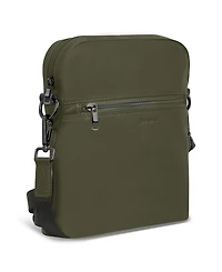 Champs Onyx Leather Crossbody Bag