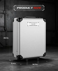 5 Pieces Fireplace Tool Set Fireplace Accessories with Poker