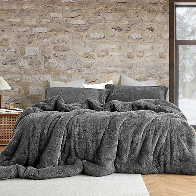 Coma Inducer Oversized Comforter - The Original Plush - Frosted Polar Marsh , King