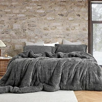 Coma Inducer Oversized Comforter - The Original Plush - Frosted Polar Marsh , King