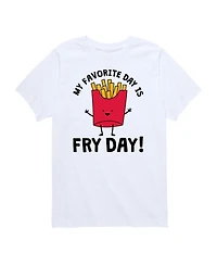 Hybrid Big Boys Favorite Day Fry Graphic Tee