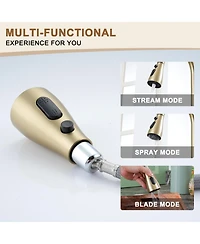 Casainc Single-Handle Pull-Down Sprayer Kitchen Faucet with Digital Display