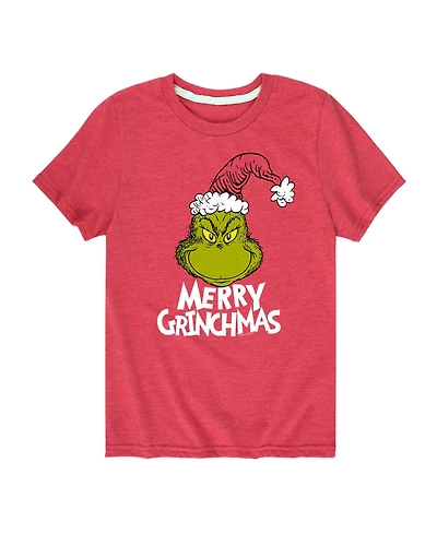 The Grinch Big Boys Merry Grinchmas Graphic Tee