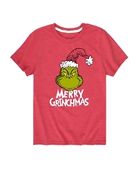 The Grinch Big Boys Merry Grinchmas Graphic Tee