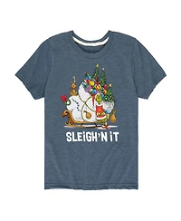 The Grinch Big Boys Sleigh'n It Graphic Tee