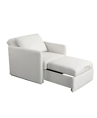 Serta 35" Polyester Billings Convertible Chair