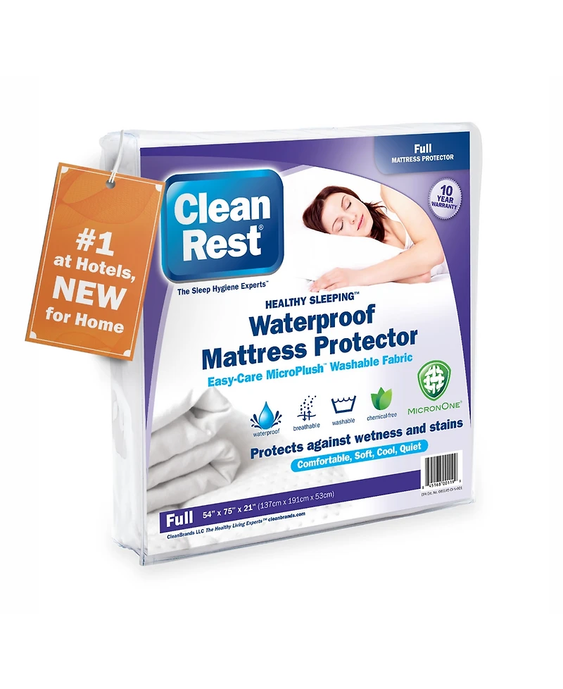 CleanBrands Fitted Waterproof Mattress Protector
