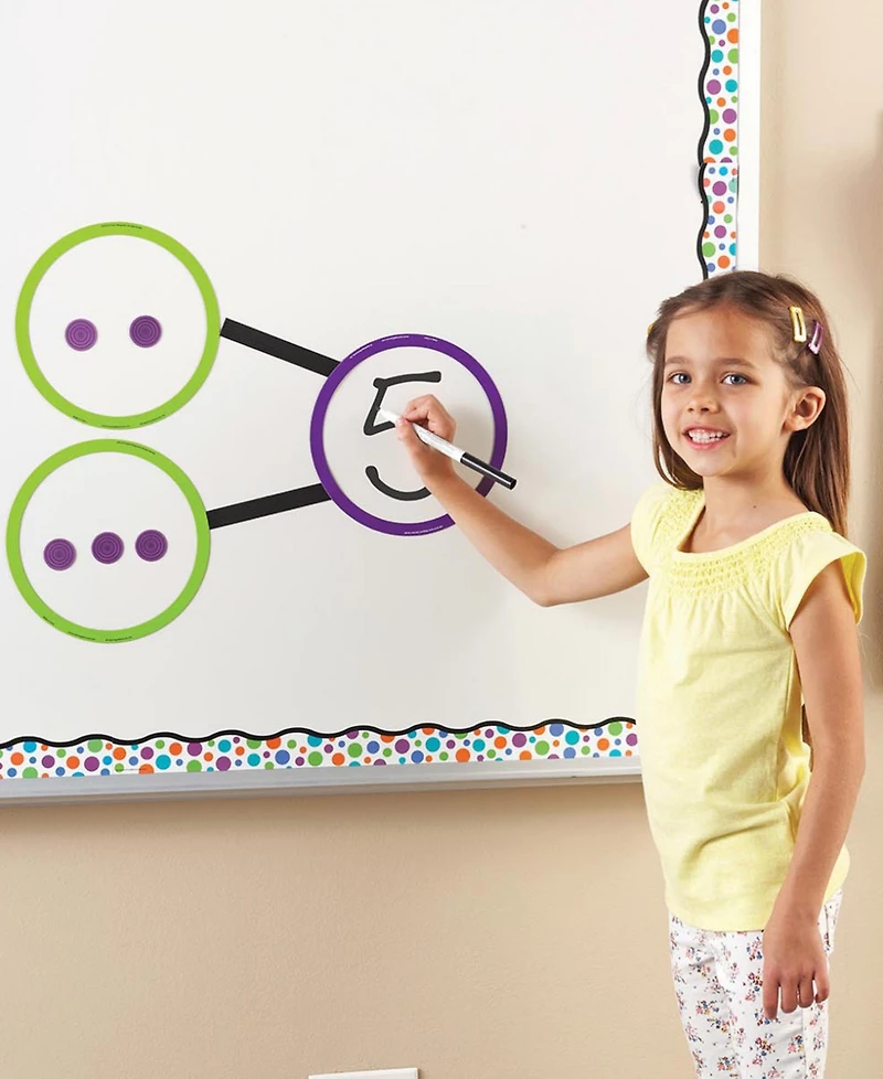 Learning Resources Giant Magnetic Number Bonds, 55 Pieces
