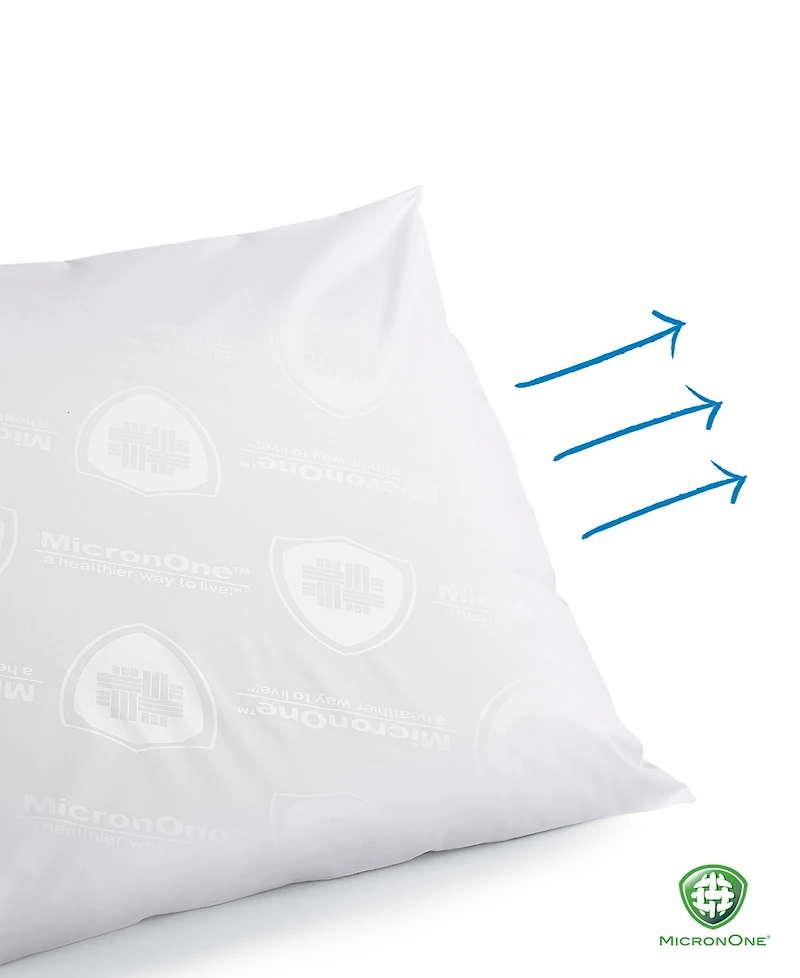 CleanBrands Pro Zippered 2-Pack Pillow Protector
