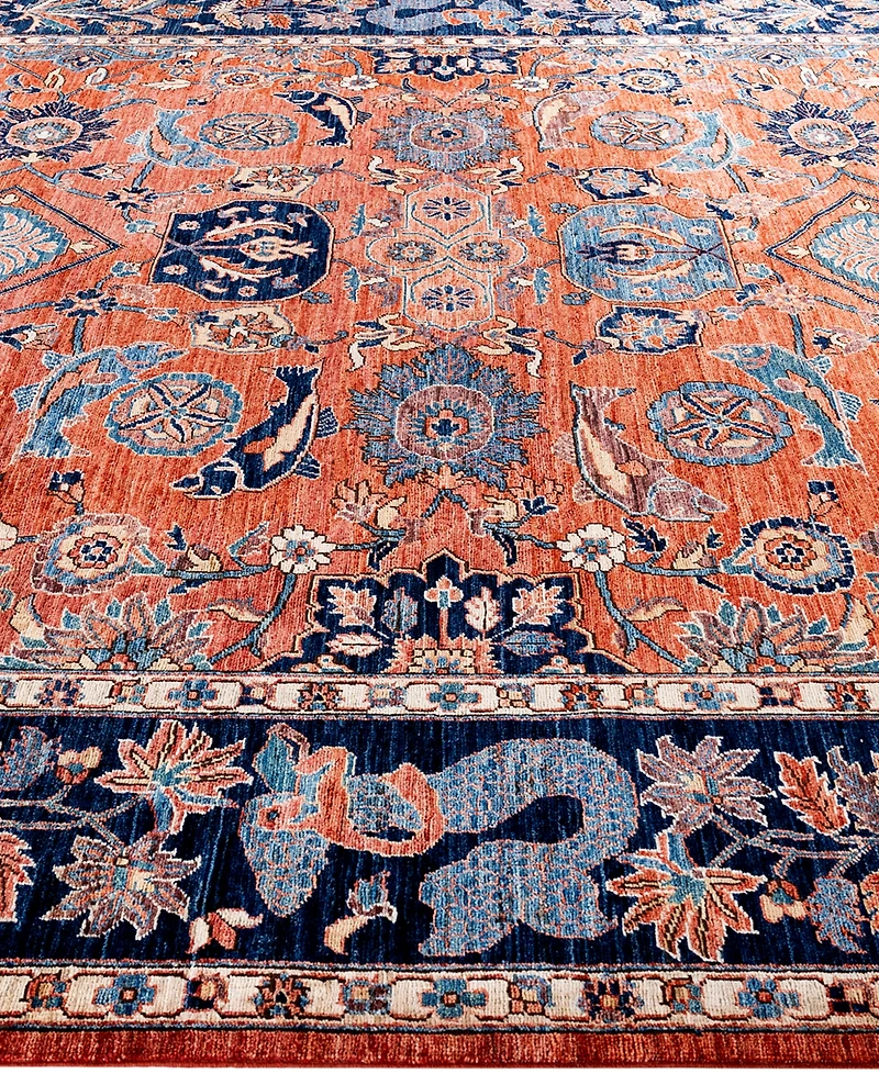 Adorn Hand Woven Rugs Serapi M1999 8'11"x11'5" Area Rug