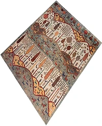 Adorn Hand Woven Rugs Tribal M1999 7'10"x9'7" Area Rug