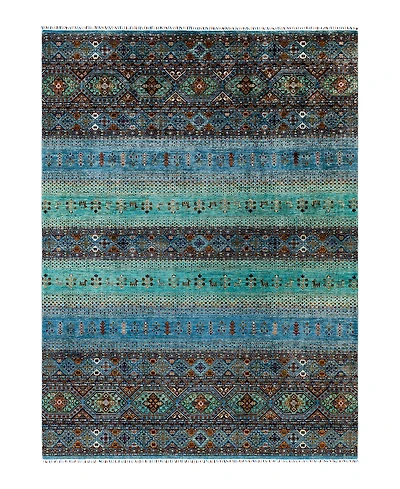 Adorn Hand Woven Rugs Tribal M1999 9'1"x12'7" Area Rug