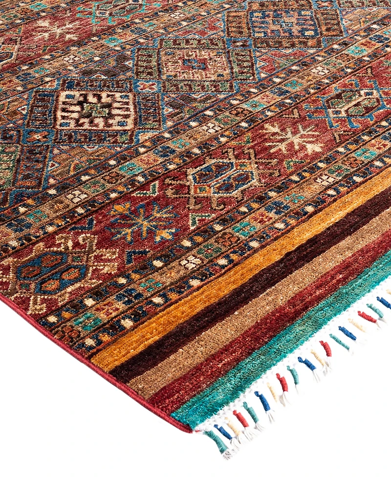 Adorn Hand Woven Rugs Tribal M1999 8'2"x10'3" Area Rug