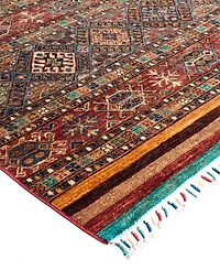 Adorn Hand Woven Rugs Tribal M1999 8'2"x10'3" Area Rug