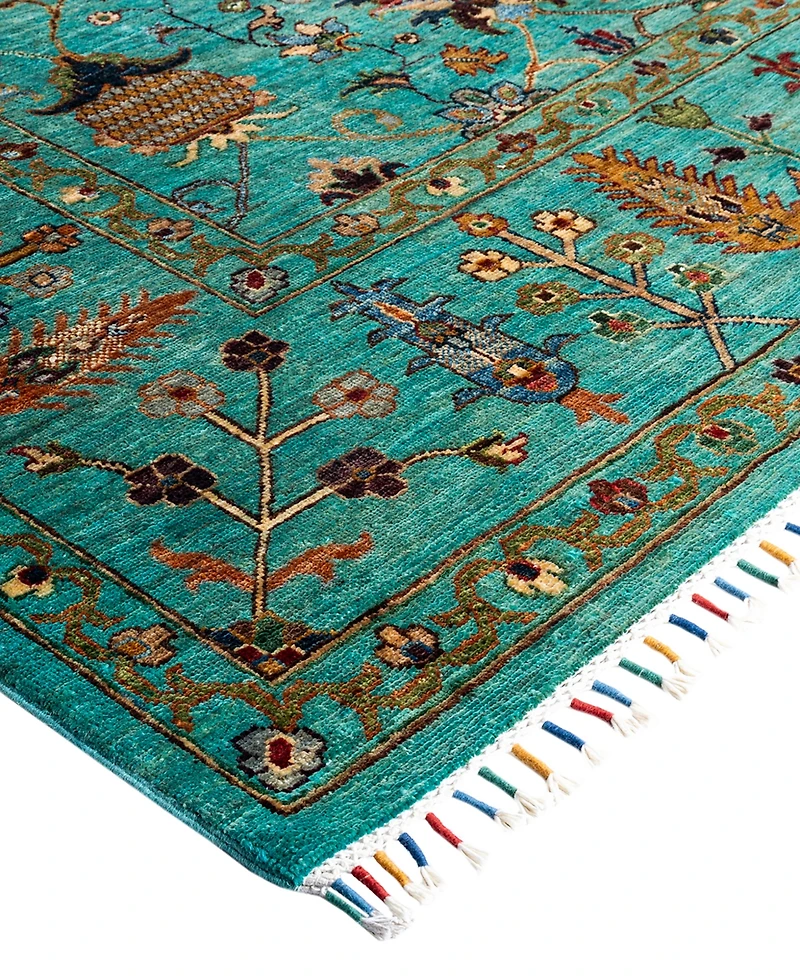 Adorn Hand Woven Rugs Tribal M1999 8'1"x10'3" Area Rug