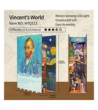 Flash Popup Diy 3D Book Nook Kit Vincent's World 80pcs