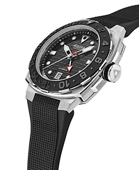 Alpina Men's Swiss Automatic Seastrong Extreme Black Rubber Strap Watch 39mm