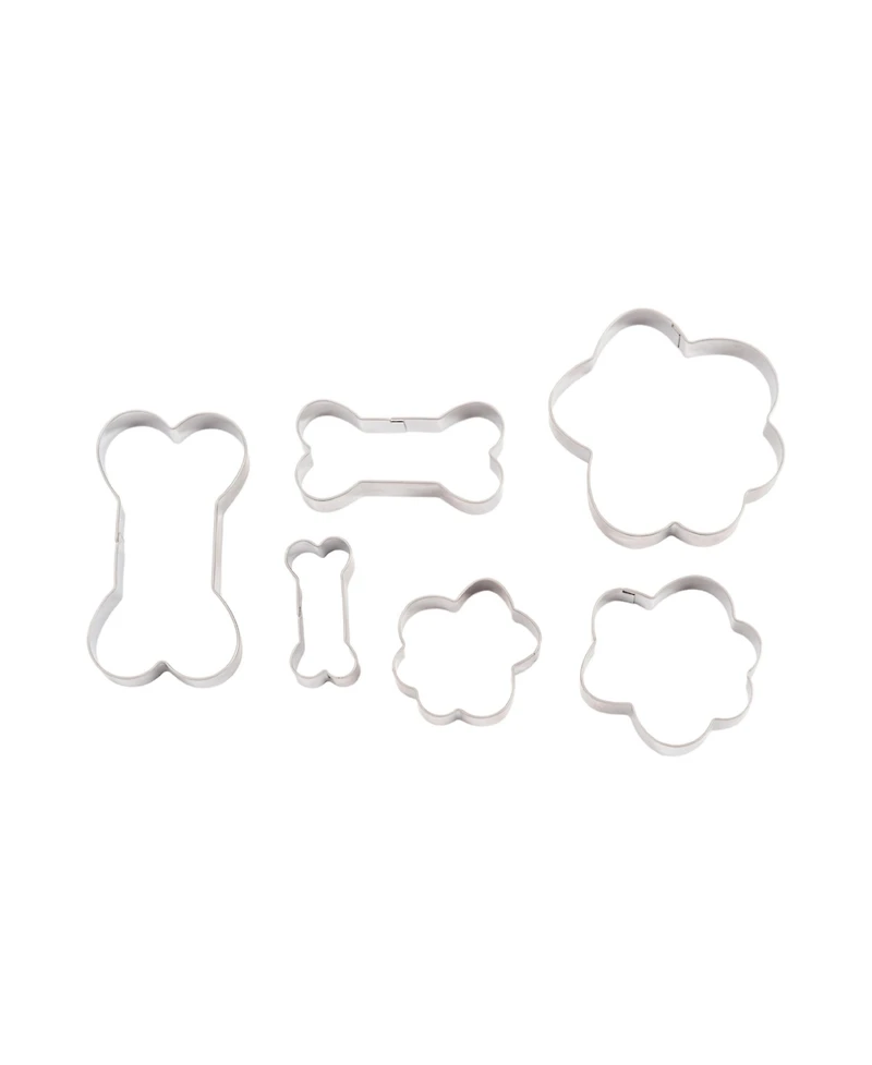 Country Living 6-Piece Stainless Steel Cookie Cutter Set