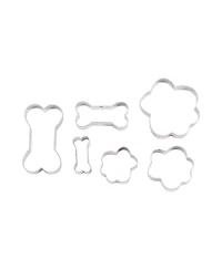 Country Living 6-Piece Stainless Steel Cookie Cutter Set