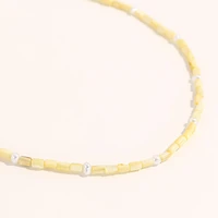 Joey Baby Limited Lusia Necklace - Pastel Yellow