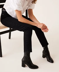 Anne Klein Women's City Block Heel Dress Booties