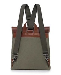 Tsd Brand Cooper Convertible Canvas Backpack