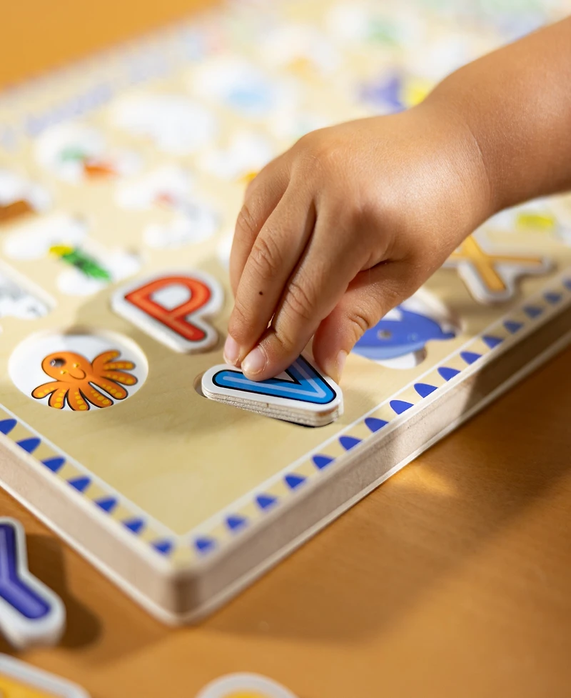 Melissa & Doug Alphabet Sound Puzzle, 26 Pieces