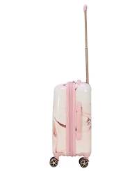 Thalia Sodi Marble Swirl 22" Carry-on Expandable Luggage