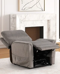 Furniture of America 33" Polyester Nightfall Power Recliner Lift Chair