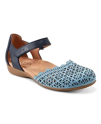 Earth Women's Bronnie Perforated Two-Piece Flat Sandals
