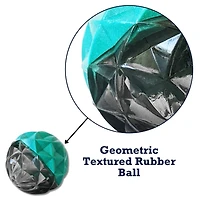 Country Living Geometric Design Textured Ball Dog Chew Toy