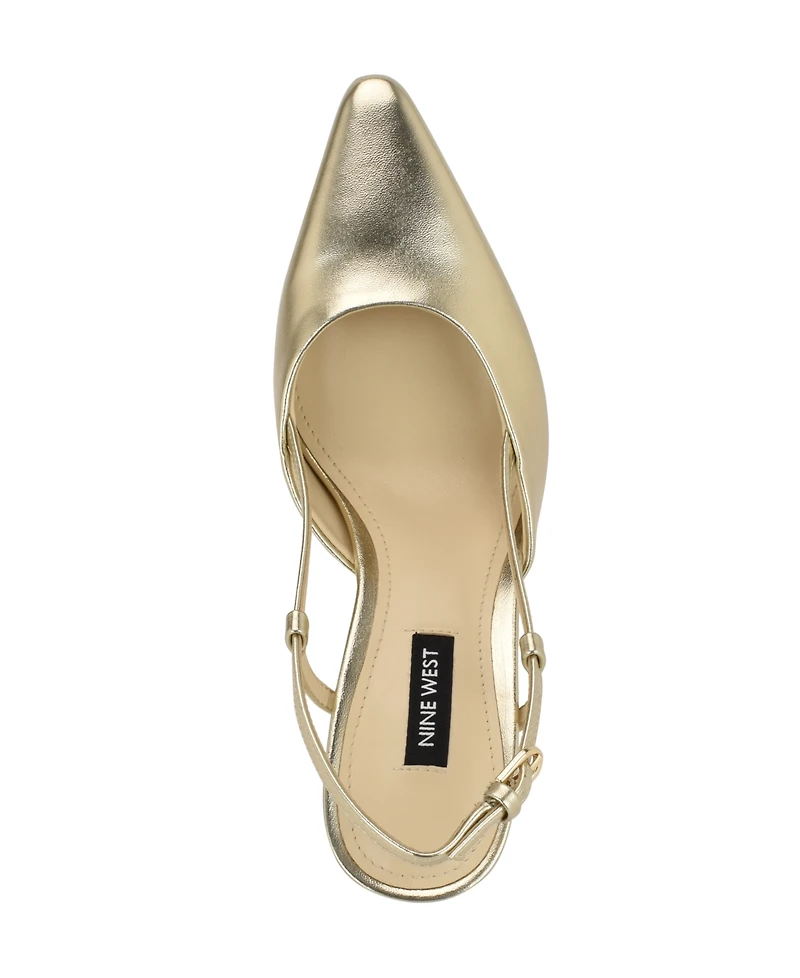 Nine West Women's Vassa Tapered Heel Slingback Pumps