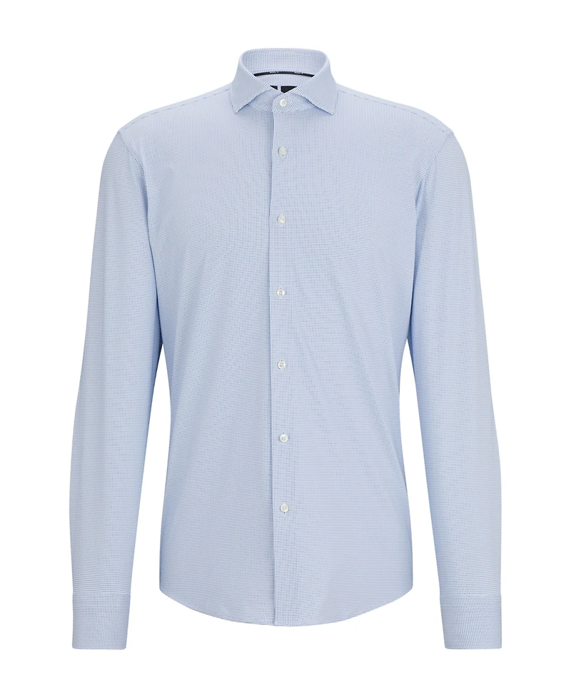 Boss by Hugo Boss Men's Performance-Stretch Regular-Fit Shirt