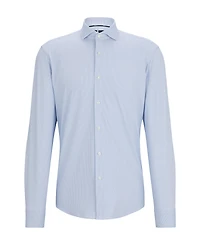Boss by Hugo Boss Men's Performance-Stretch Regular-Fit Shirt