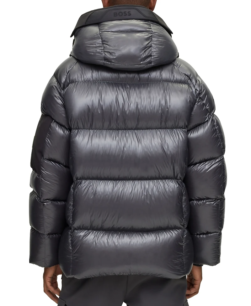 Boss by Hugo Boss Men's Oversized-Fit Water-Repellent Jacket