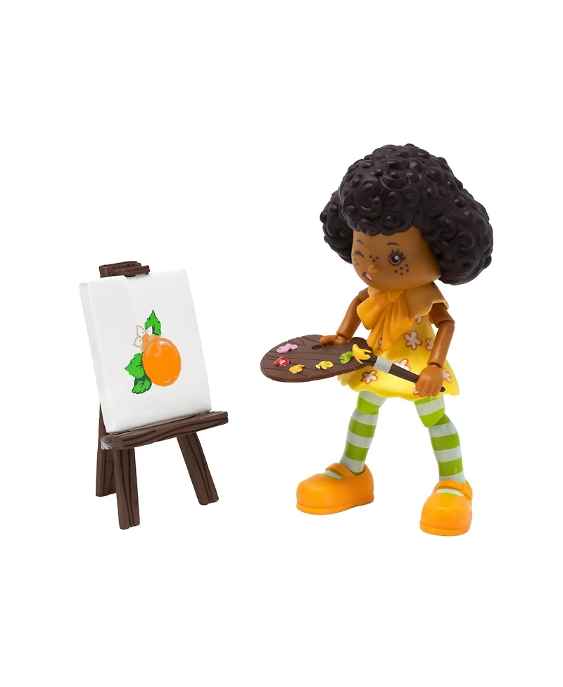 Boss Fight Studio Strawberry Shortcake Orange Blossom with Marmalade, Collectible Action Figure – Highly Articulated Fruity Scented Figurine wi