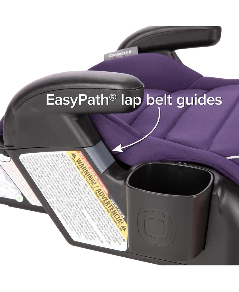 Diono Toddler Connect3 R - Pack of 2 Backless Booster Car Seats