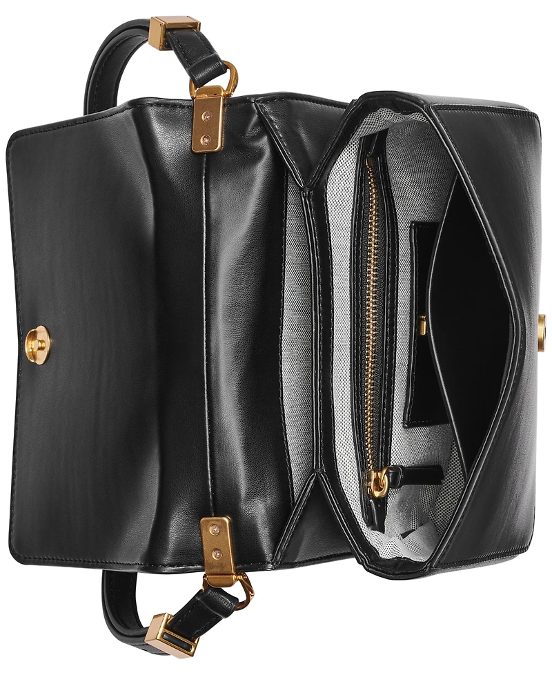 Donna Karan New York Jericho Flap Shoulder with Sculpted Hardware