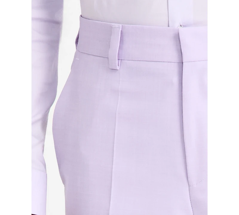Hugo by Hugo Boss Men's Modern-Fit Wool Blend Suit Pants