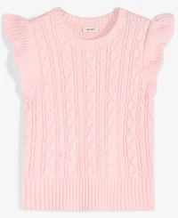 On 34th Women's Cable-Knit Flutter-Sleeve Sweater, Exclusively at Macy's