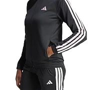 adidas Women's Tricot 3-Stripes Track Jacket