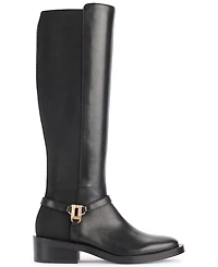 Karl Lagerfeld Paris Women's Verill Block Heel Riding Boots