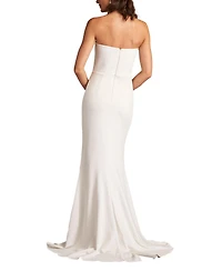 Tadashi Shoji Women's LucasTwist-Front Gown