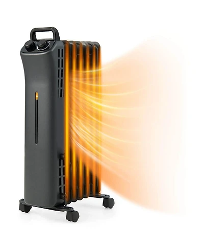 Gouun 1500W Oil Filled Space Heater with 3-Level Heat