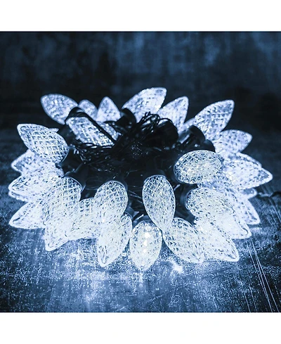 50 Count C9 Led Plug Fairy String Lights Waterproof Decor