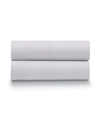 Ella Jayne Percale Cool and Crisp 500 Thread Count 100% Cotton Pillowcase Set, King