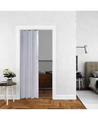 Ltl Home Products OAKMT4880HEC Oakmont Wooden Style Vinyl Accordion Door, White